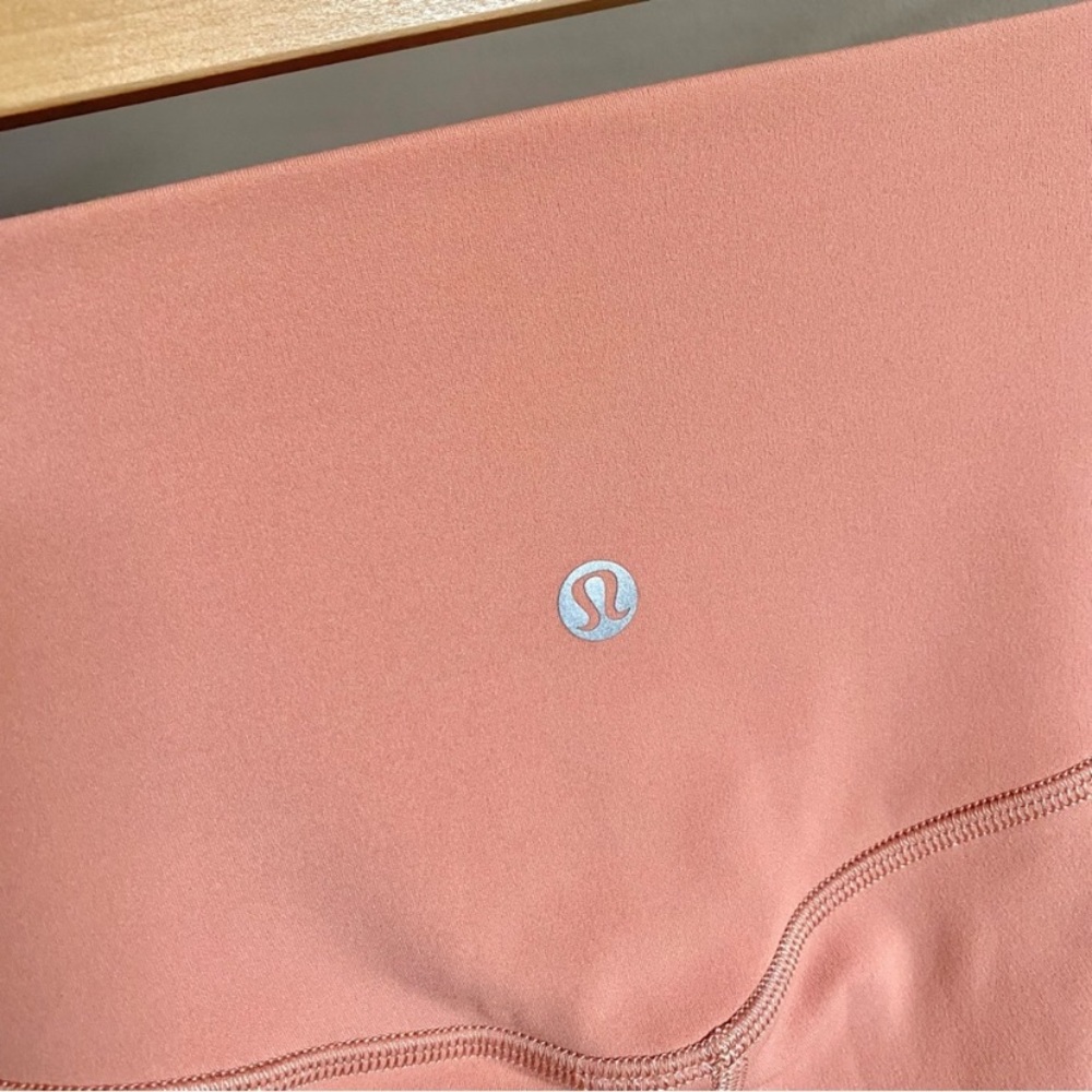 Lululemon Align High Rise Crop 23” leggings Pink Savannah - Picture 6 of 9